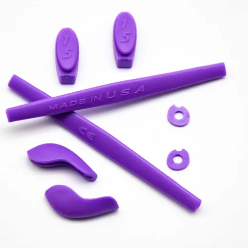 Vista 3 de BluePurple CompatibleReplacement Silicone Leg Set For Oakleys Juliet Sunglasses Rubber Kit