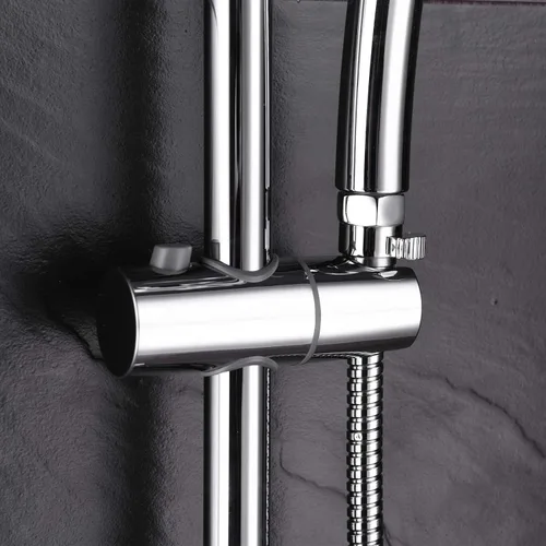 Vista 3 de CIENCIA G1/2 "Válvula de cierre de agua, desviador de agua de latón para cabezal de ducha, conector de grifo, AV016