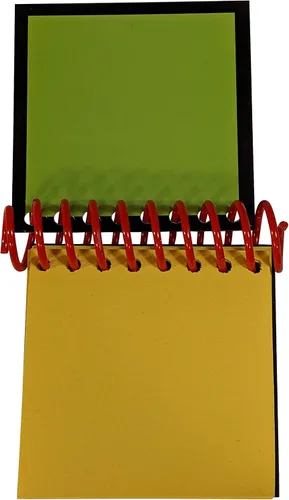 Vista 6 de Cuaderno inspirado en Handy Dandy hecho a mano con 120 calcomanías de pistas y 1 crayón negro "STEVE