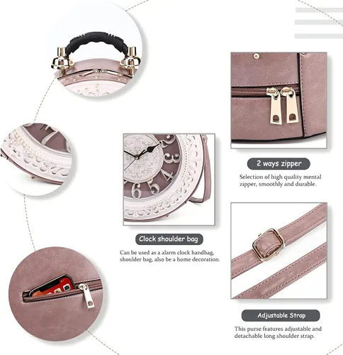 Vista 4 de Angel Barcelo Bolso cruzado y bolsos para mujer, bolso de hombro de moda para mujer