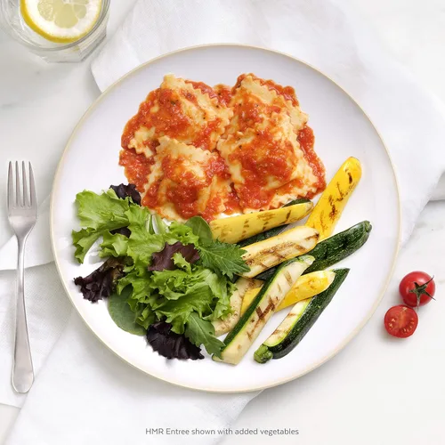 Vista 2 de HMR Colossal Savory Bundle I Almuerzo o cena preenvasado para apoyar la pérdida de peso, listo para comer, 0.35-0.71 oz de proteína I Alimentos