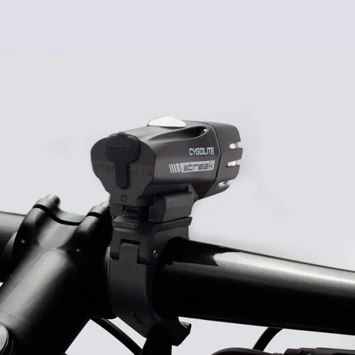 Vista 8 de Cygolite Streak - Luz para bicicleta de 450 lúmenes, 5 modos nocturnos y modo de flash diurno, compacta y duradera, resistente al agua IP67, montaje