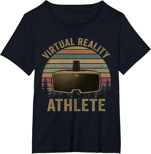 Vista 13 de Virtual Reality Athlete for VR Gamers Camiseta Asphalt Grey