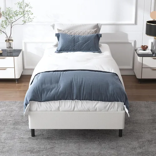 Vista 2 de XINXINYAN Twin Box Spring de 7 pulgadas de alta capacidad de carga