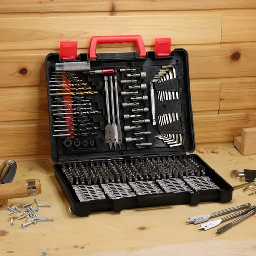 Vista 7 de KingTool Kit de accesorios de perforación y conducción (juego de 318 destornilladores y brocas KingTool)