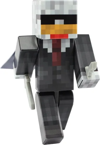 Vista 2 de EnderToys - Figura de acción del Agente Pollo Agente de pollo