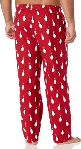 Vista 2 de Tienda Essentials - Pantalón de pijama de franela para hombre disponible en tallas grandes y altas