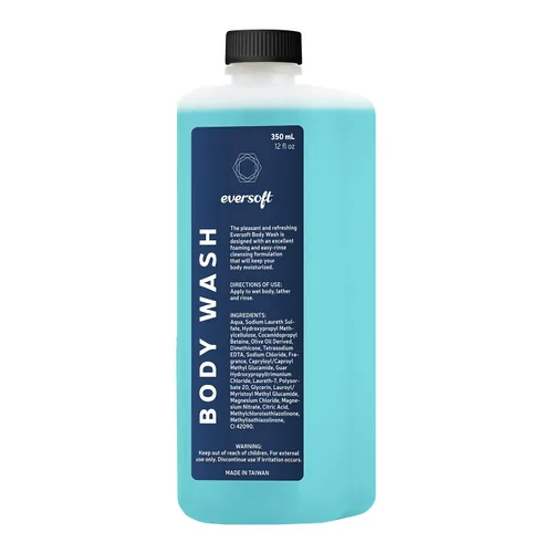 Vista 3 de EZbrnd Eversoft - Cartucho de repuesto refrescante para gel de baño, 12 oz (12 onzas) x 6