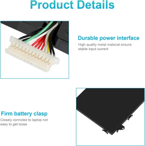 Vista 6 de SU06XL L29184-005 - Batería para HP Spectre X360 Convertible 15-df0013dx 15-df1043dx 15-df0033dx 15-df1045nr 15-df0069nr 15-df0069nr 15 T-DF00 0