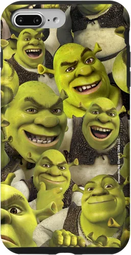 Vista 12 de Funda para iPhone 16 Shrek Group Shot Faces