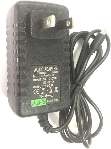 Vista 4 de EZ-FIT Fuente de alimentación Raspberry Pi 5V 3A Raspberry Pi 2, Pi 3, Pi 3 B+Fuente de alimentación/adaptador Micro USB Plug Charger