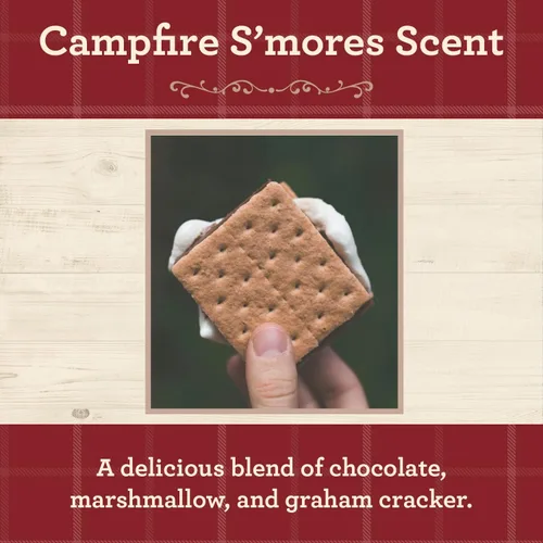 Vista 2 de Vela Campfire S'Mores, Our Own Candle Company, mezcla de soja, tarro de 13 onzas