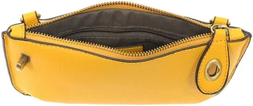 Vista 9 de Joy Susan Mini cruz para mujer bolso de mano de pulsera, Dorado (Goldenrod)