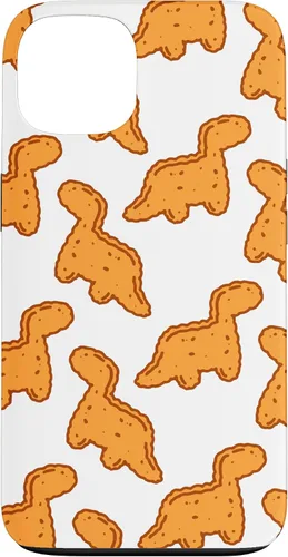 Vista 7 de Cute Dino T-Rex Chicken Nugget Funny Tyrannosaurus Case para iPhone 17