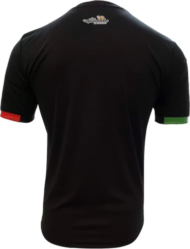 Vista 3 de Jersey México Aguacateros de Michoacán 100% Poliéster NegroGris_Hecho en México