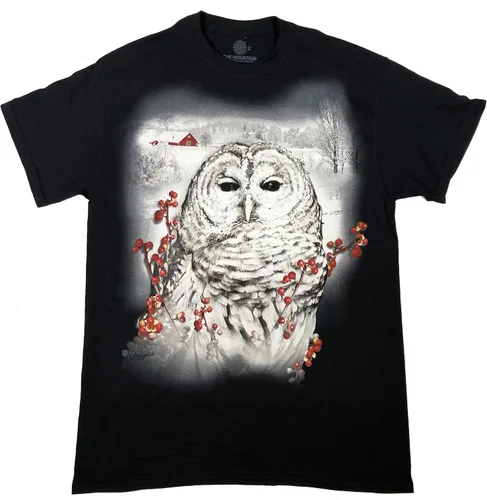 Vista 10 de The Mountain Camiseta de manga corta The Mountain Warrior Wolf para hombre Negro - Catpun