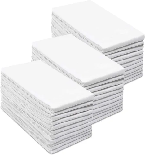 Vista 11 de SIMPLI-MAGIC Paquete de 12 paños de cocina de 24 x 24 pulgadas – 100% algodón, sin pelusas, paños de cocina de alta absorción, perfectos para Saco