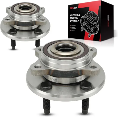 Vista 45 de Torchbeam 515081 4WD Cojinete de rueda delantera y montaje de cubo de repuesto para Ford F-250 Super Duty 2005-2010, Ford F-350 Super Duty 2005-2010