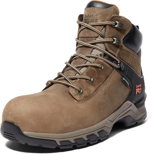 Vista 10 de Timberland PRO Hypercharge - Botas industriales impermeables para hombre, 6.0 in