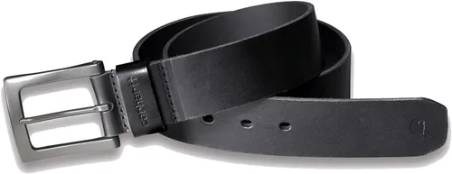 Vista 2 de Carhartt Men's Rugged Burnished Leather Box Belts