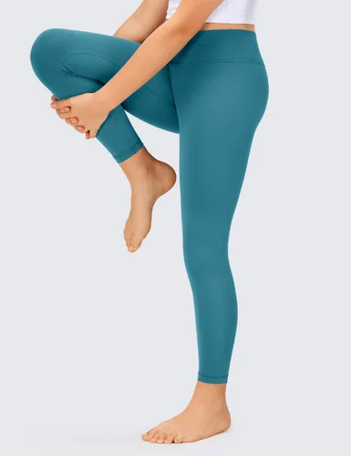 Vista 4 de CRZ YOGA Butterluxe - Leggings deportivos cruzados para niñas cintura alta en V Cross Kids Lounge Pants Yoga Active Dance Running Mallas