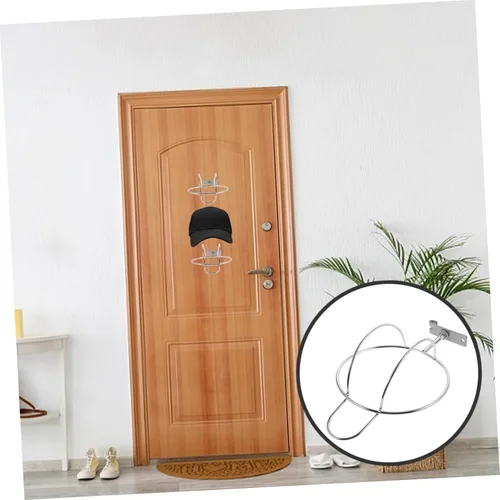 Vista 8 de ULTECHNOVO Sturdy Carbon Steel Children's Sun Hat Hat Holder Organizing Display for Bedrooms