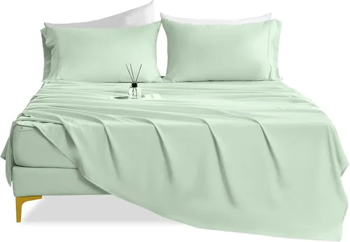 Vista 31 de CozySmile Juego de Sábanas Suaves como Seda Twin XL - Sábanas de Microfibra Transpirable Refrescante de Lujo de 3 Piezas, Bolsillo Profundo de 16