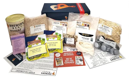 Vista 2 de Kit de ingredientes para preparación casera de cerveza Brewer's Best BIK-1051 Witbier