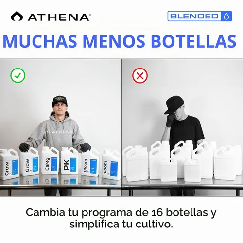 Vista 4 de Athena Blended PK Bloom Booster Fertilizante líquido 0-4-5 1 galón