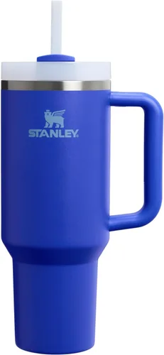 Vista 154 de STANLEY Quencher H2.0 Vaso Térmico con asa y pajilla, 64 onzas, tapa Flowstate de 3 posiciones, gran capacidad para viajes y deportes, vaso de acero