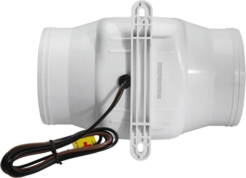Vista 9 de YaeMarine Marine Boat en línea soplador de aire de sentina 12 V eléctrico 4 "barco motor soplador 270CFM con seis cuchillas para yate velero barcos