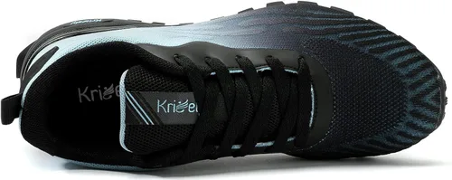 Vista 4 de Kricely Tenis de correr para hombre, para caminar, senderismo, tenis para hombre, tenis cruzado, tenis al aire libre, calzado casual