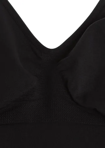 Vista 5 de Hanes Womens Wireless Bra Full-Coverage Pullover Stretch-Knit Bra Smoothing T-Shirt Bra