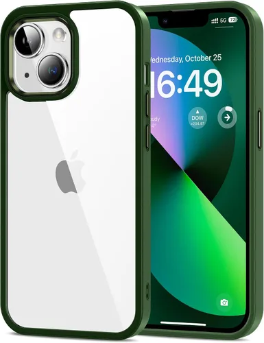 Vista 407 de HOOMIL Funda para iPhone 7 Plus/iPhone 8 Plus de 5.5 Pulgadas, sin amarillamiento, protección contra caídas, cubierta trasera dura transparente