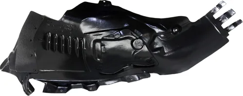 Vista 6 de Evan Fischer Forro de guardabarros delantero compatible con Mercedes Benz C300 2015-2021, Mercedes Benz C400 2015, W205 Sedán, lado del pasajero