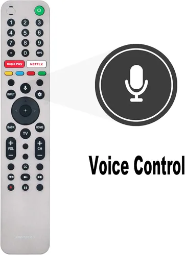 Vista 5 de Allimity Mando a distancia de búsqueda por voz de repuesto RMF-TX611U RMFTX611U compatible con Sony Bravia LCD TV XBR-75Z8H XBR-85Z8H XBR75Z8H