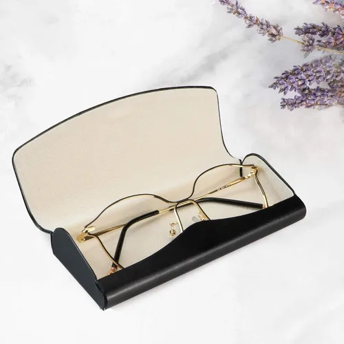 Vista 6 de LifeArt Funda rígida para gafas de sol funda de piel sintética de moda ligera