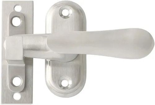 Vista 8 de Alise Cerradura con Pestillo de Aleta, Cerradura de Pestillo de Aleta Giratorio de 360 Grados, Hardware de Puerta de Acero Inoxidable SUS304