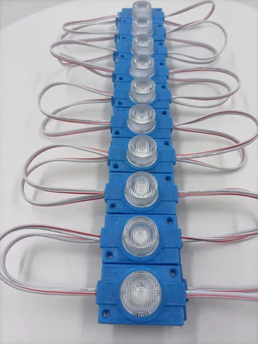 Vista 8 de Q QINGCHEN Módulo LED blanco cálido 3000K 12V con lente 2.0W para caja de luz con cinta adhesiva trasera (paquete de 20 unidades)