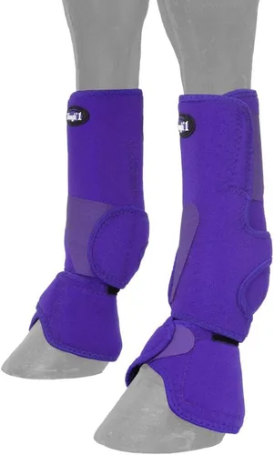 Vista 4 de Tough 1 - Botas de combinación de primera elección para artistas Negro
