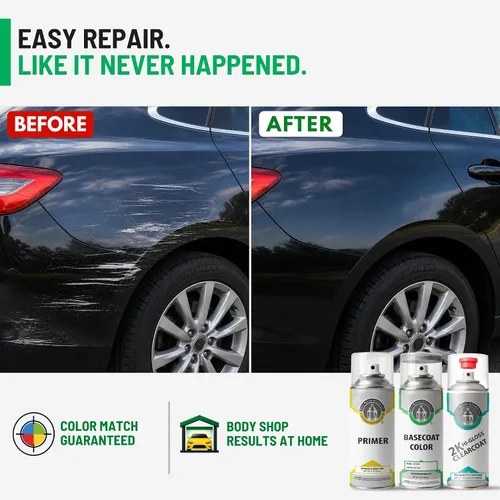Vista 2 de ERA Paints 27V - Impresión azul para MAZDA Exact Match Automotive Spray Paint Spray - Kit esencial 2K