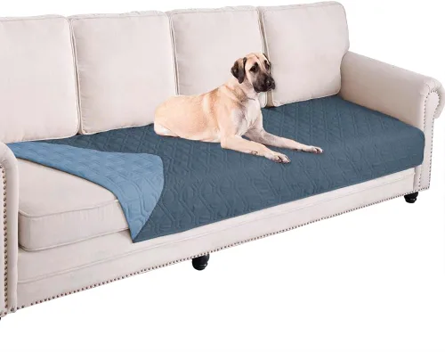 Vista 56 de Ameritex Manta Impermeable Reversible Cubierta para Cama de Perro Manta para Mascotas para Muebles Cama Sofá Sillón