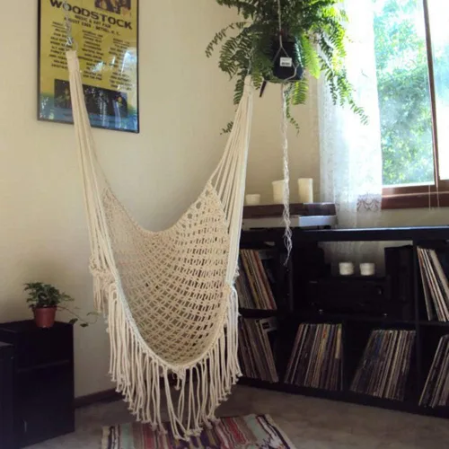 Vista 6 de Cuerda de macramé de 0.118 in x 328 yardas Cuerda de macramé 100% algodón natural 3 hebras de algodón trenzado para colgar plantas hecho a mano