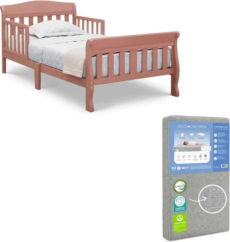 Vista 12 de Delta Children Canton Cama para Niños Pequeños, Certificado Greenguard Gold, Gris