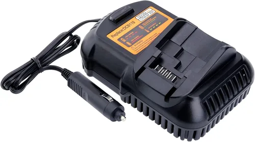 Vista 8 de DCB119 Cargador de batería de coche compatible con De-Walt 12V, 20V y 60V MAX batería de iones de litio DCB203 DCB201 DCB204 DCB206 DCB606 DCB609