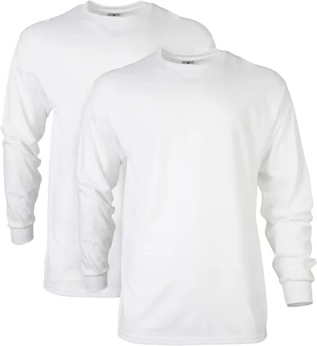 Vista 66 de Gildan - Camiseta de manga larga de algodón ultra estilo G2400 para adultos, paquete múltiple
