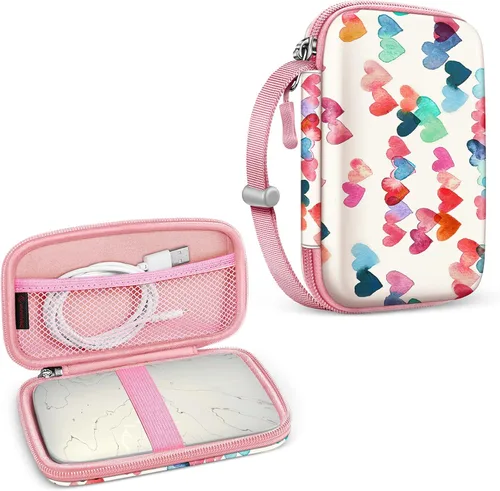 Vista 11 de FINTIE Funda para impresora HP Sprocket Select/Sprocket Plus Smartphone Dreamy Marble
