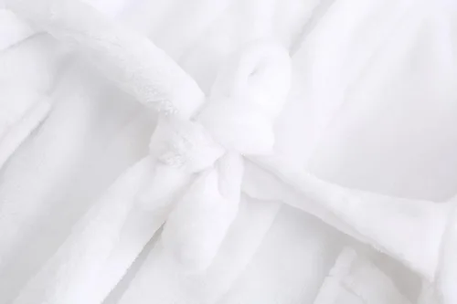 Vista 5 de Bata de baño suave con capucha para niños y niñas, ropa de dormir de 2 a 16 años