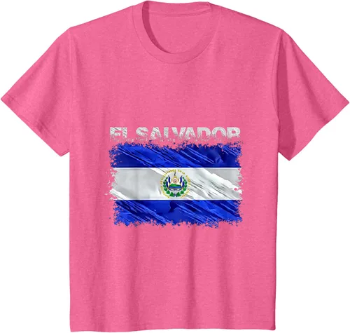 Vista 55 de Camiseta El Salvador, Negro