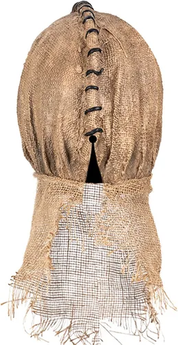 Vista 6 de Horror Scarecrow Masques Sack Skull Mask Costume Accessory